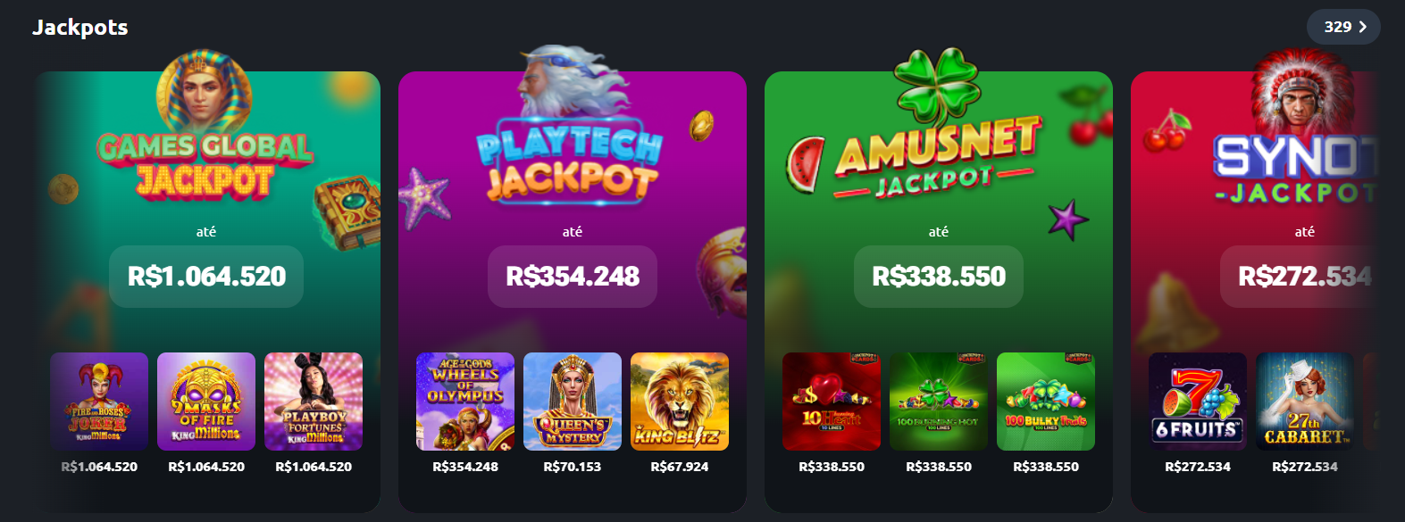 O que é o jackpot progressivo