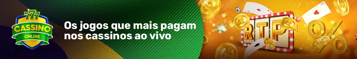 Os jogos que mais pagam nos cassinos ao vivo