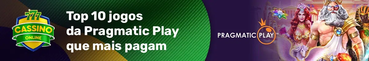 Top 10 jogos da Pragmatic Play que mais pagam