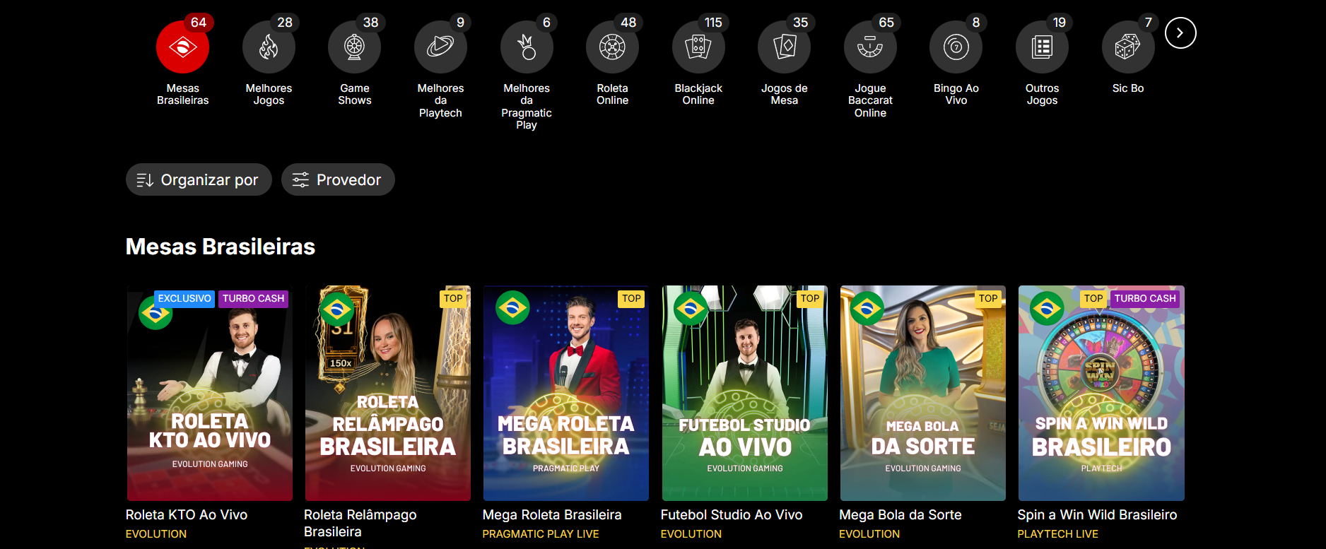 Kto cassino ao vivo