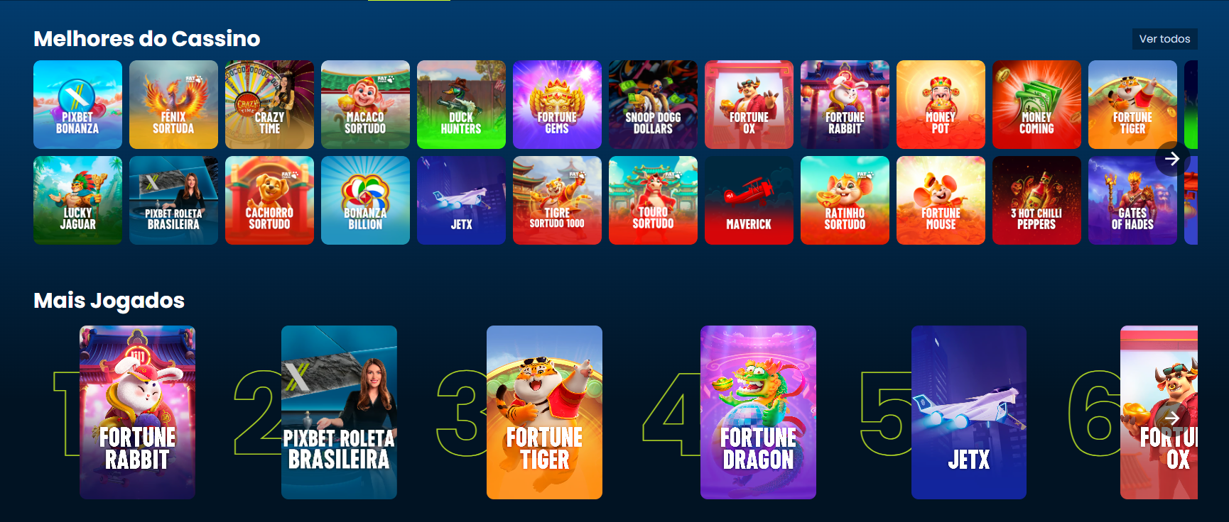 Pixbet Cassino análise dos caça-níqueis