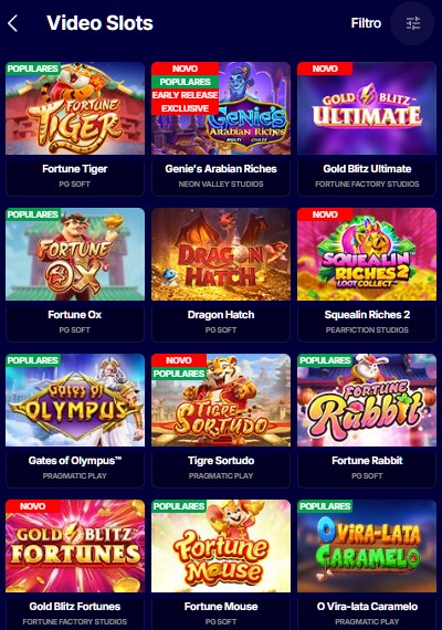Slots do Esportes da Sorte Cassino