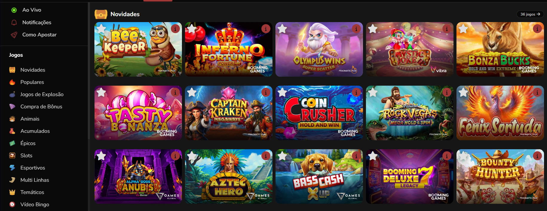 Betsul Casino análise do slots