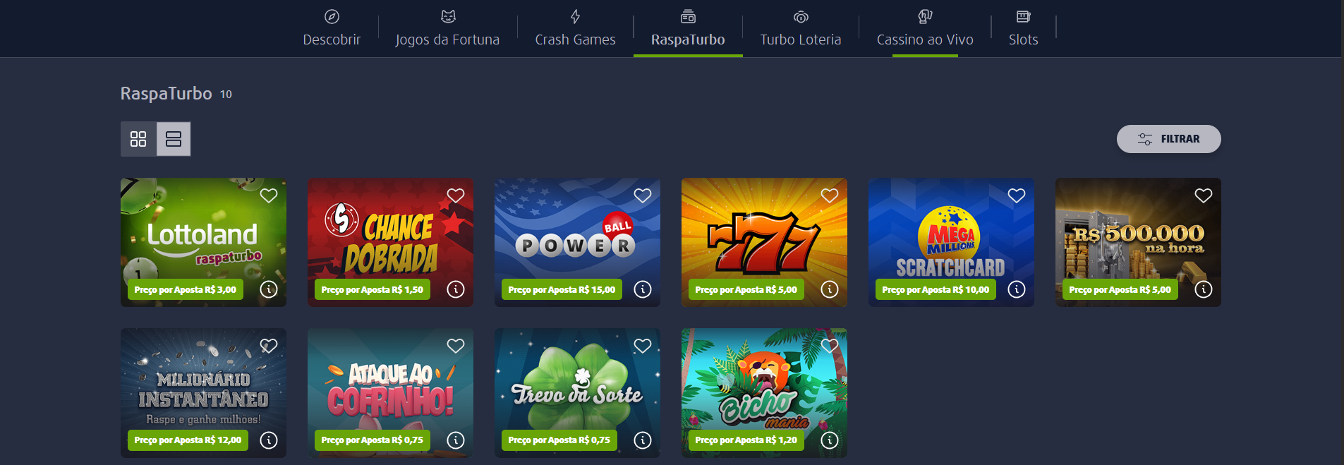 Lottoland Casino análise das loterias