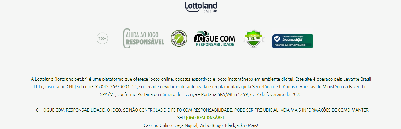 Lottoland Casino análise de segurança