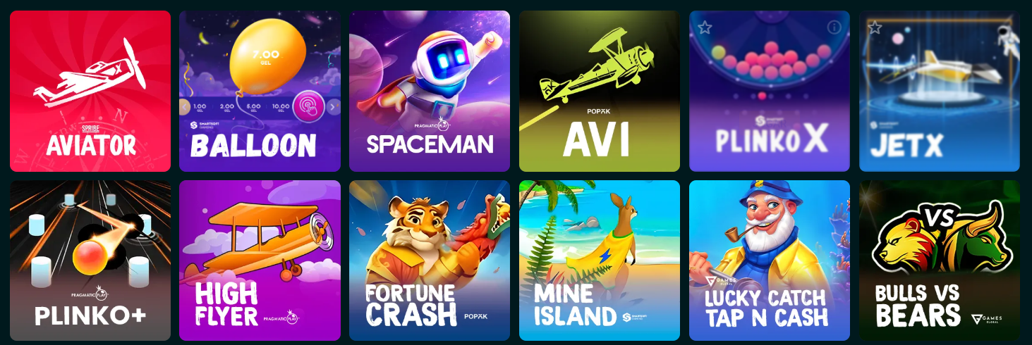 Crash Games do Betao Casino